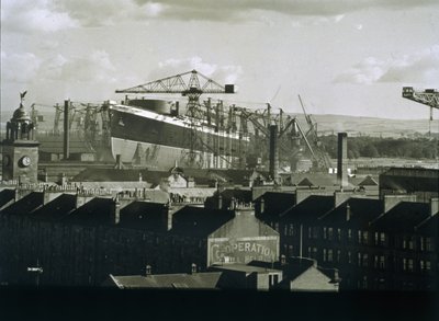 RMS Queen Elizabeth by English Photographer